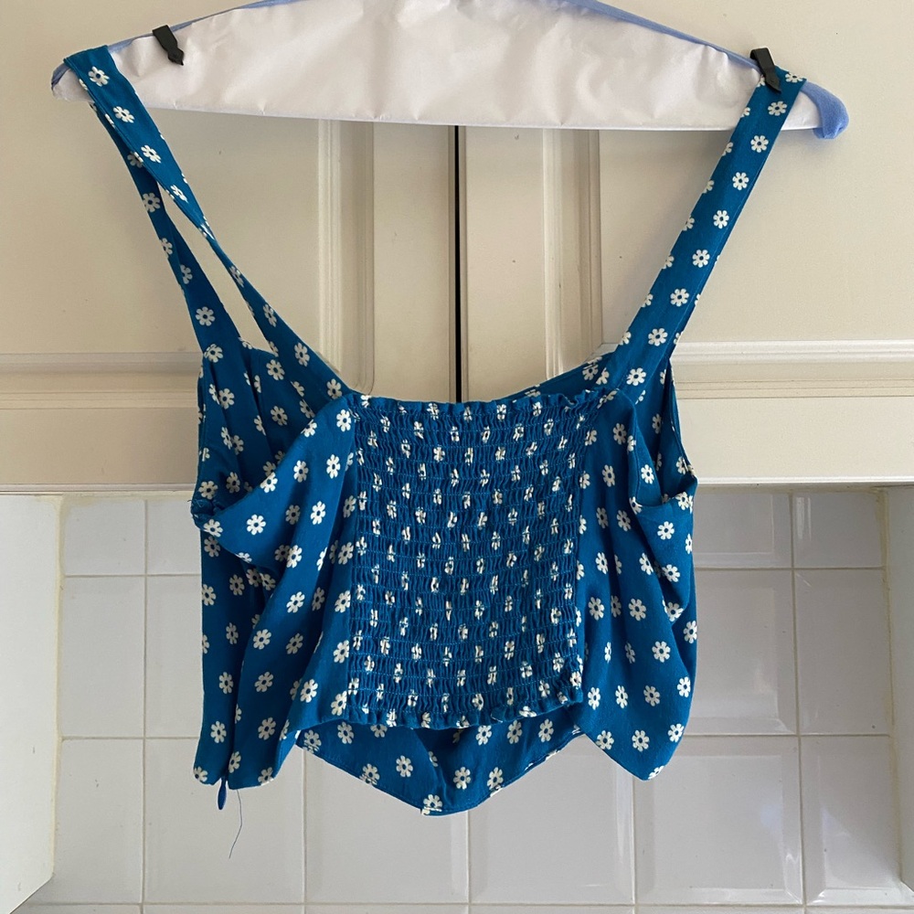 🤍 💙 ADORABLE REFORMATION 2 PIECE 💙 🤍 - Picture 2 of 5
